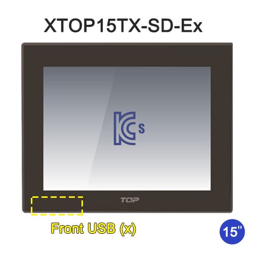 _M2I Corporation_ XTOP15TX_SD_Ex HMI TOUCH PANEL TOP TOPR